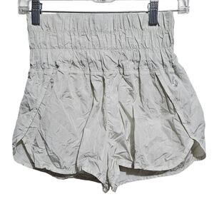 FP Movement The Way Home Shorts Free People Gray Womens Size Small (864)